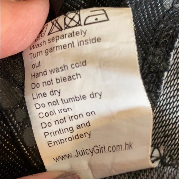 Juicy Girl Black Lace Top - Picture 10 of 11